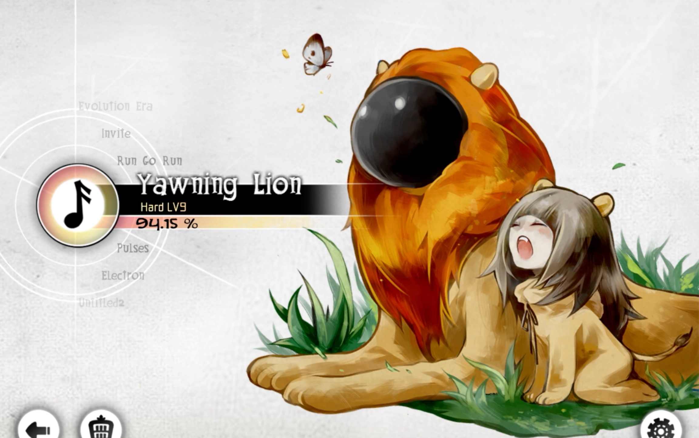 deemo歌曲收录 Yawning Lion音游热门视频