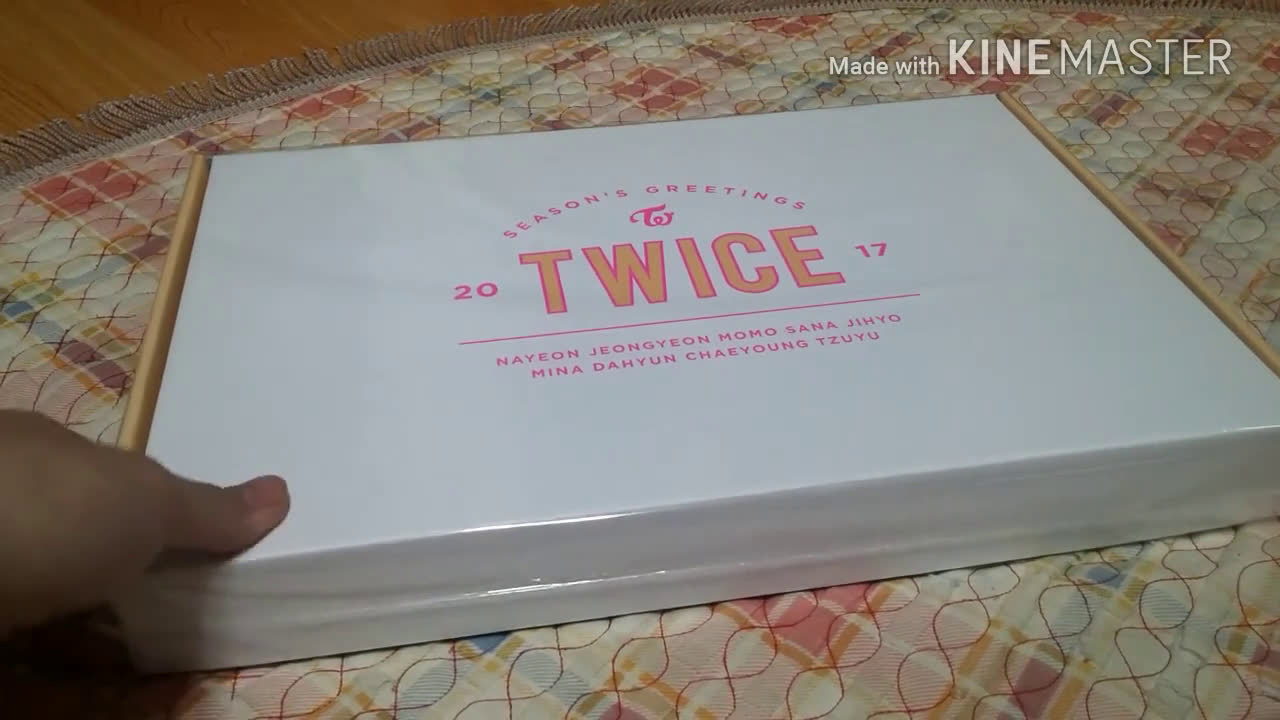 [Twice] 2017日历开箱,买买买哔哩哔哩bilibili