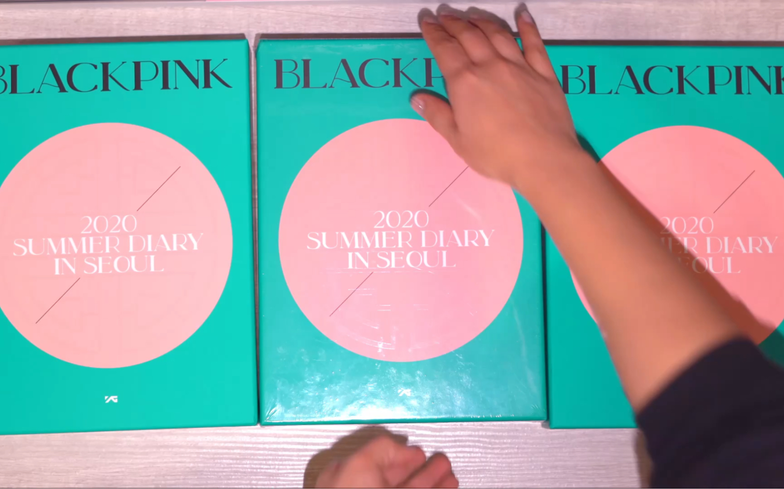 blackpink 2020夏日日记开箱视频 #开箱