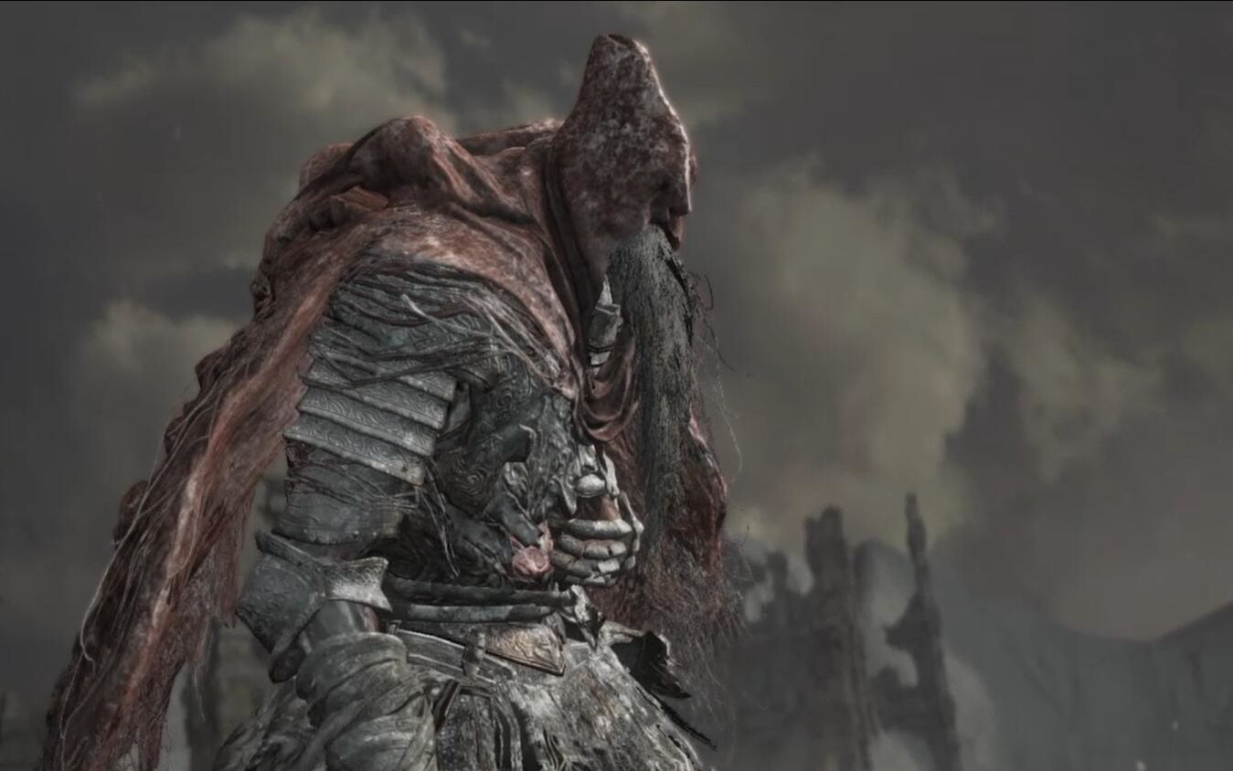 [saki] 黑暗之魂3 - 恶魔王子 / 奴隶骑士 (环之城boss战)