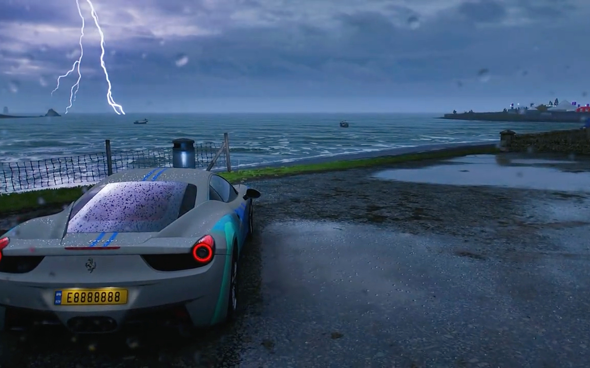 推荐可以引入 wallpaper engine 的地平线视频壁纸