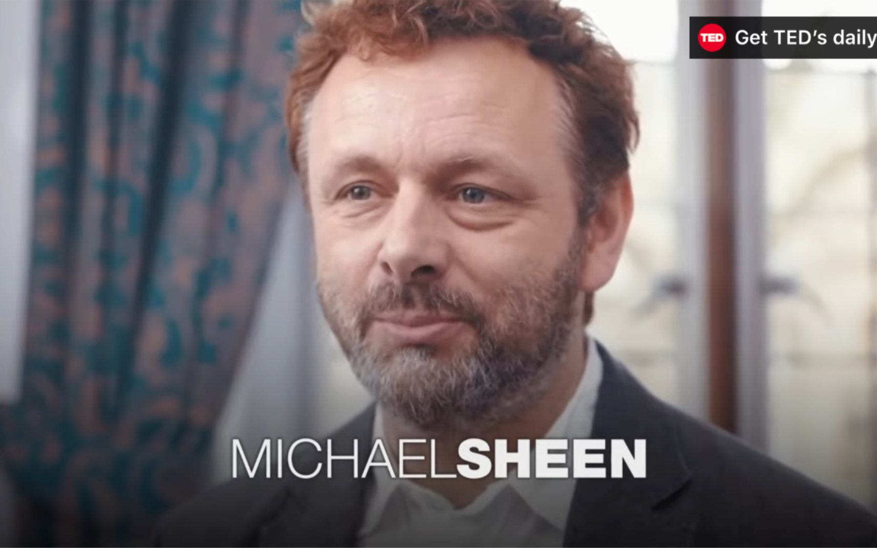 【Michael Sheen 麦克辛】TED哔哩哔哩bilibili