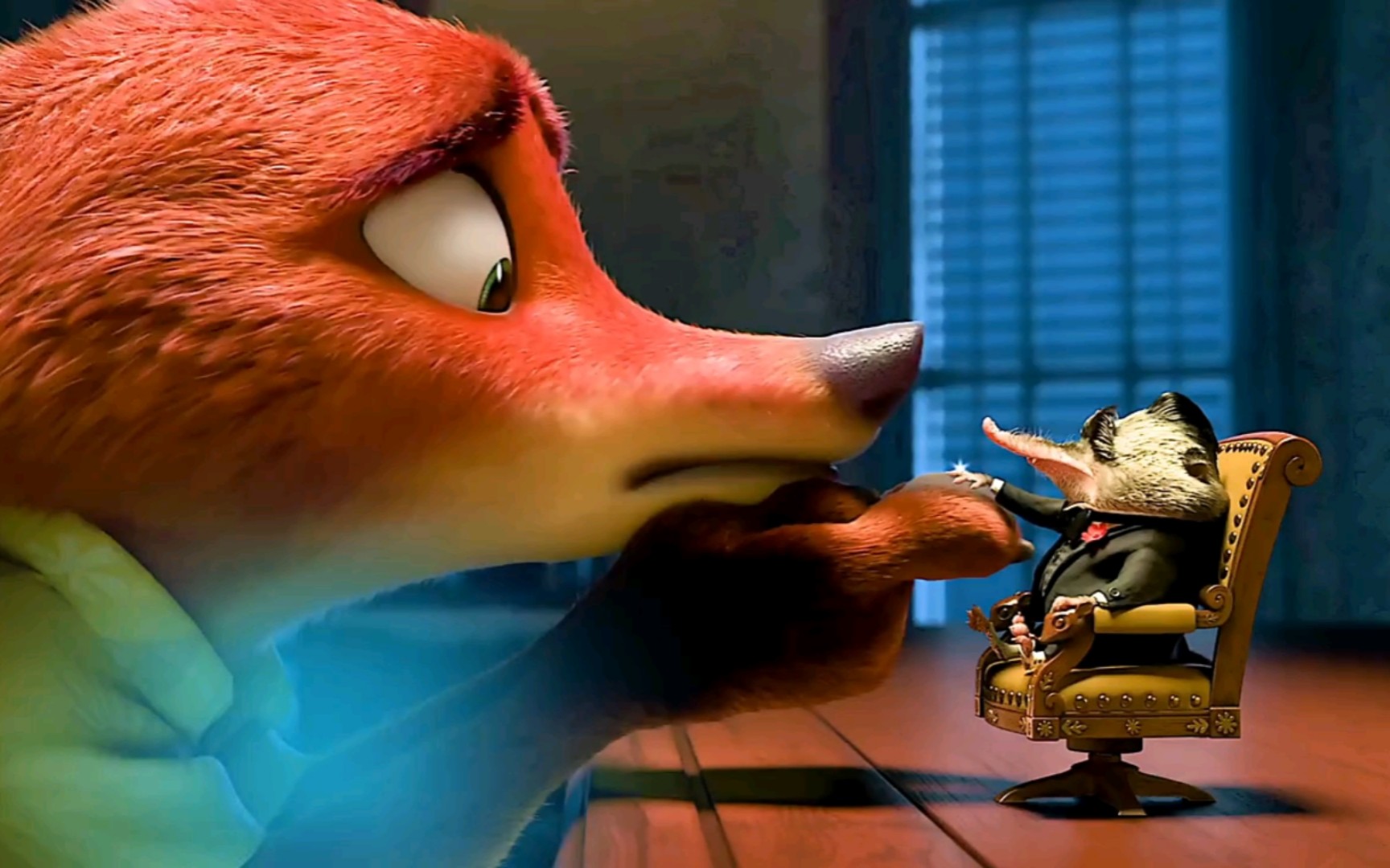 疯狂动物城 其实疯狂动物城里的教父是鼹鼠