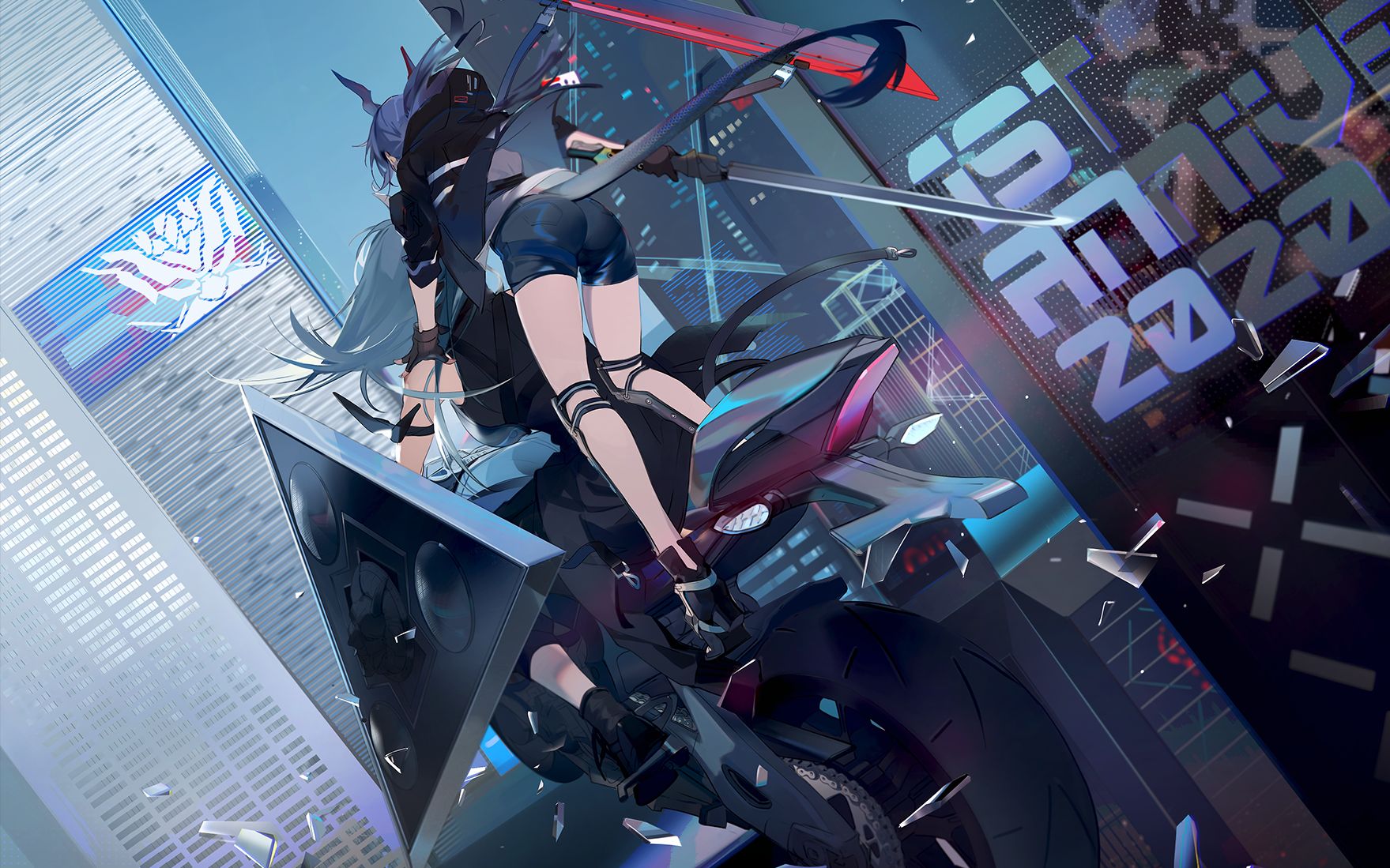 活动作品明日方舟地标桥屋tw8月光沉沦