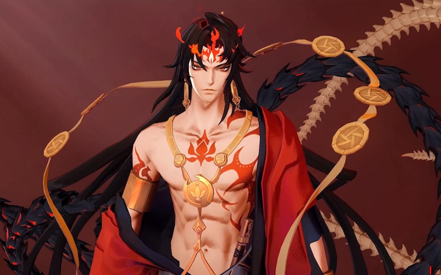 【阴阳师】独自爆肝,建模制作阴阳师阿修罗模型!