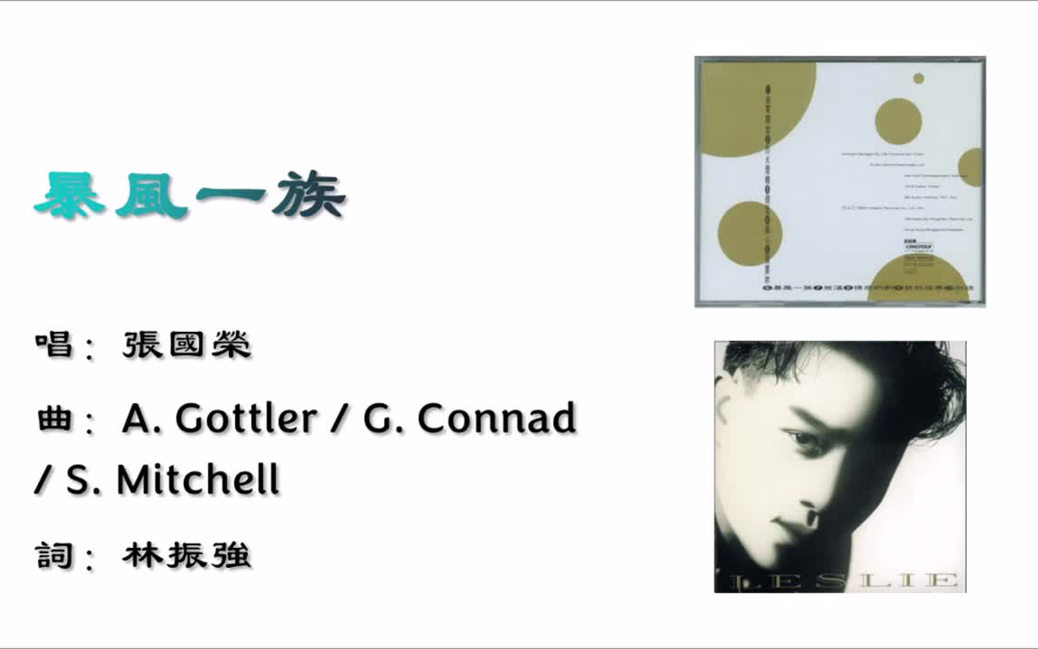 【张国荣 leslie cheung】暴风一族 粤语
