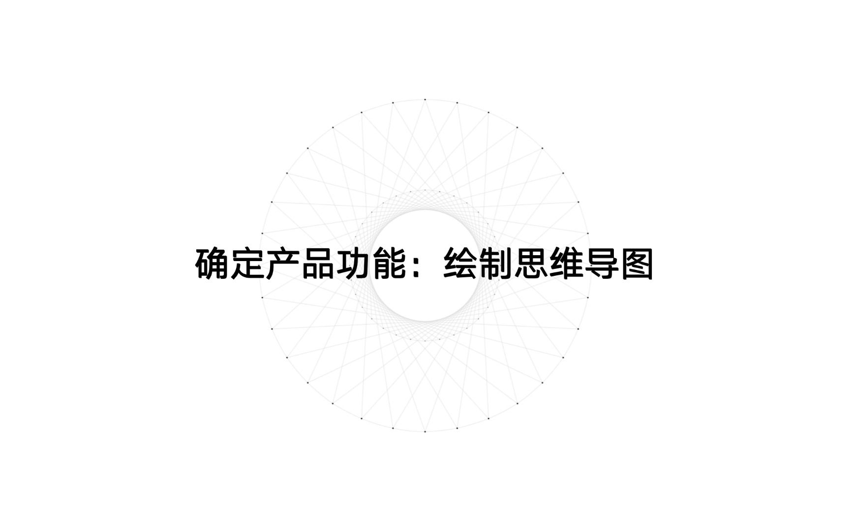 确定产品功能:绘制思维导图哔哩哔哩bilibili