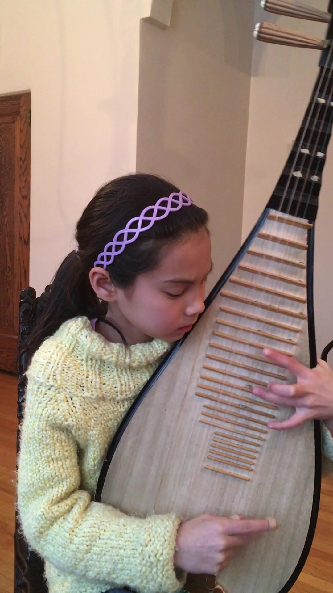 琵琶赶花会9岁小朋友演奏