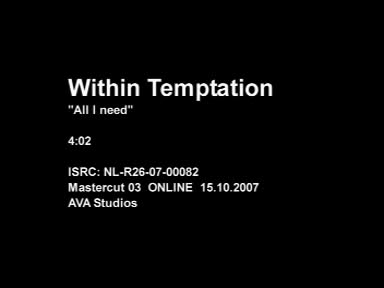 [图]【Within Temptation】All I Need