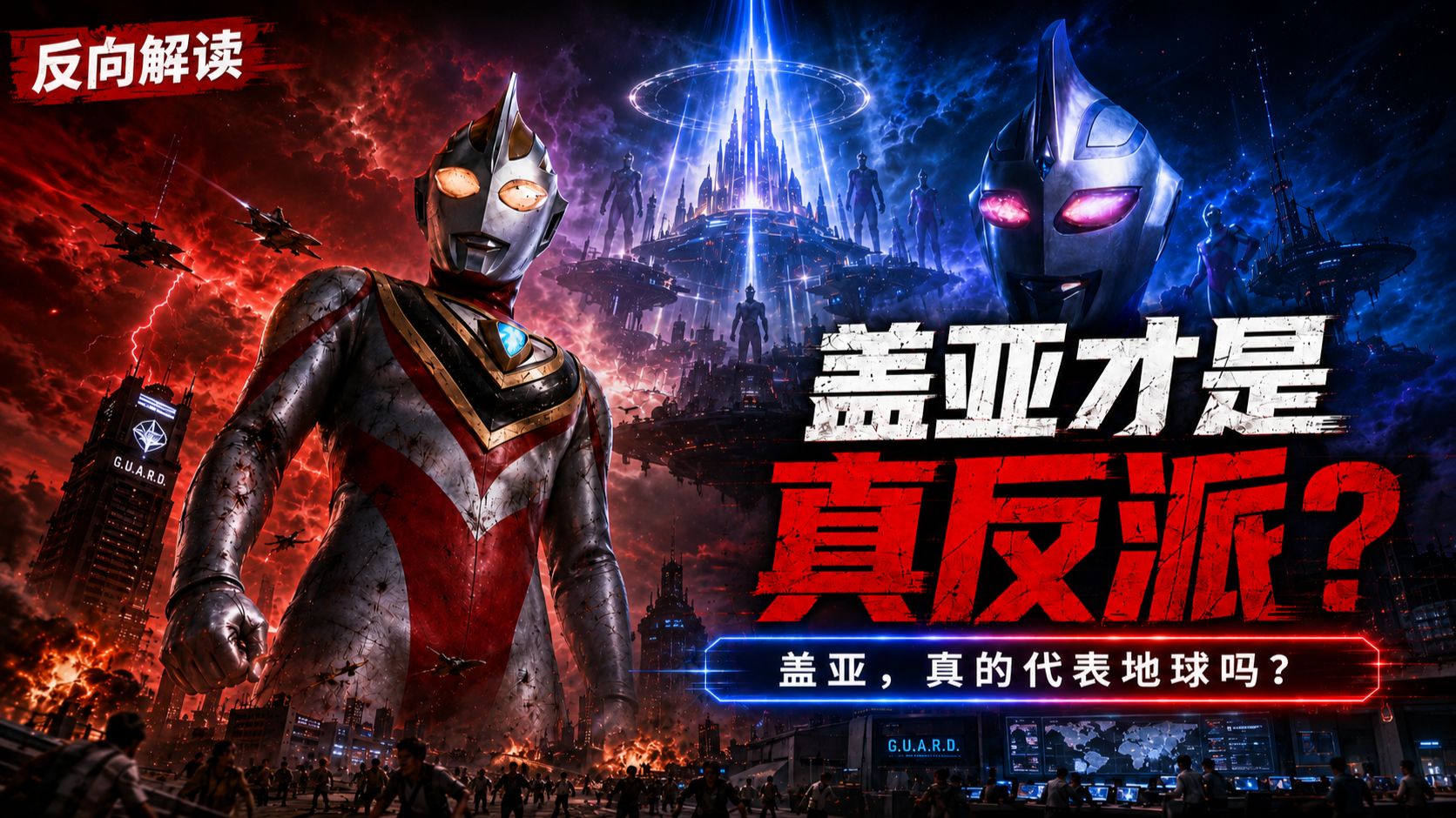 盖亚奥特曼真的代表地球之光吗？有待商榷！