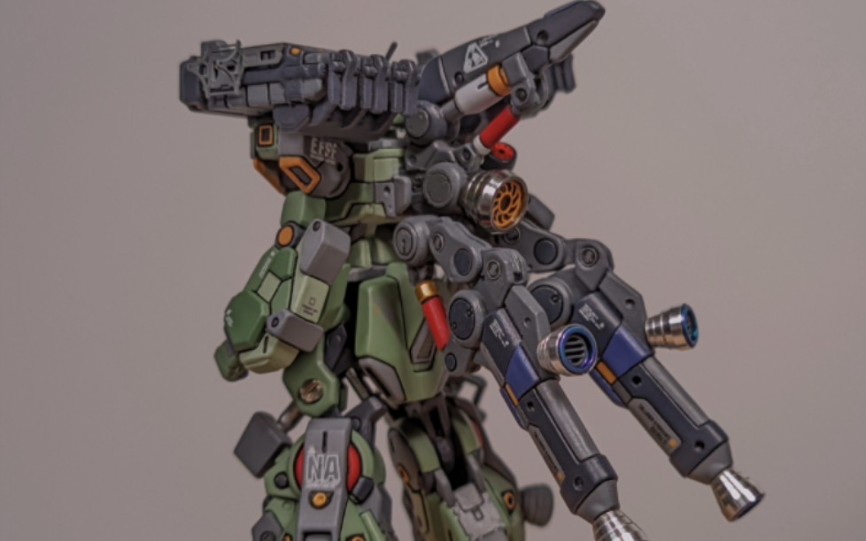 万代 artifact 第三弹 杰刚特装型 制作记录