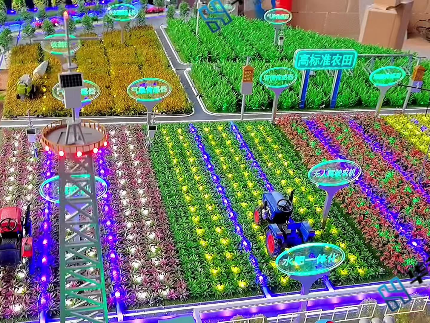智慧农业沙盘