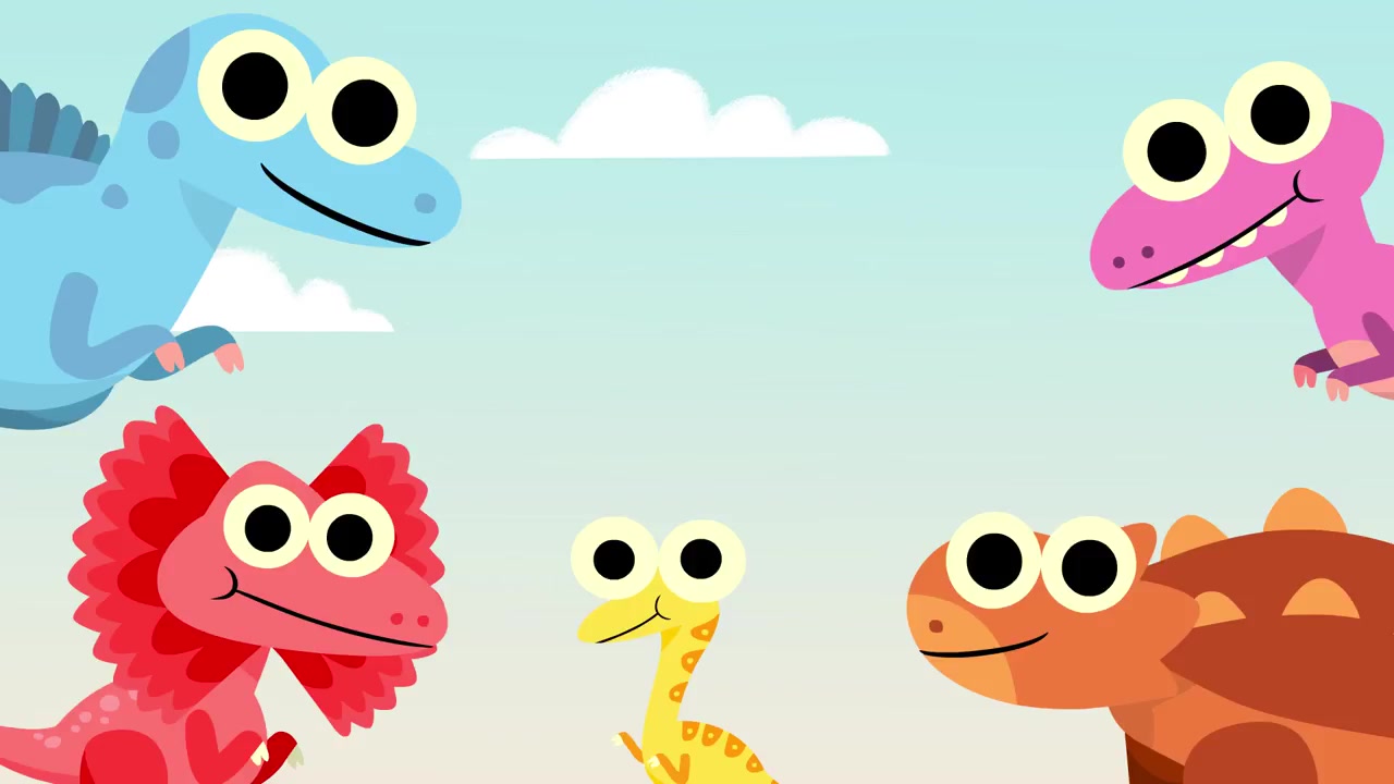 【茉莉爱学习】10ぴきのきょうりゅう #2「ten little dinosaurs #2」