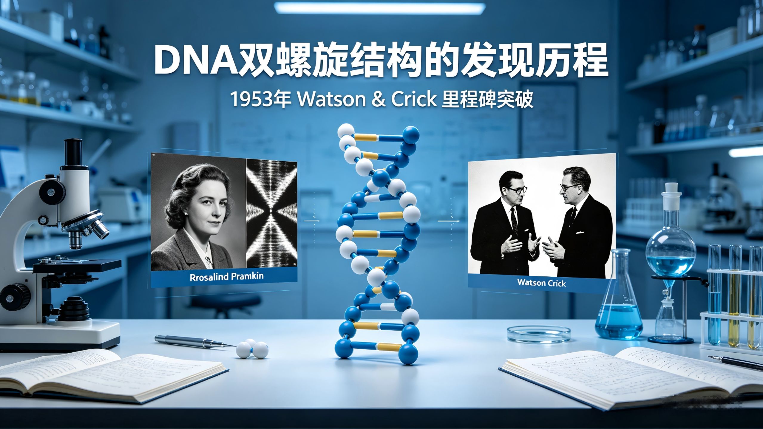DNA双螺旋结构的发现历程