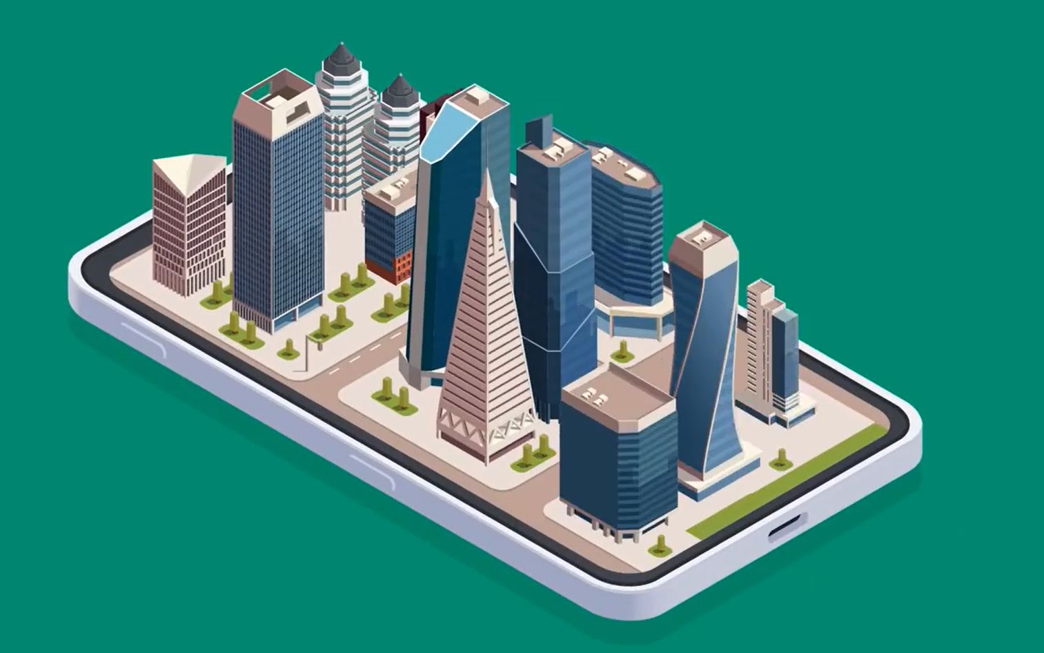 城市生长动画-ae教程_哔哩哔哩_bilibili