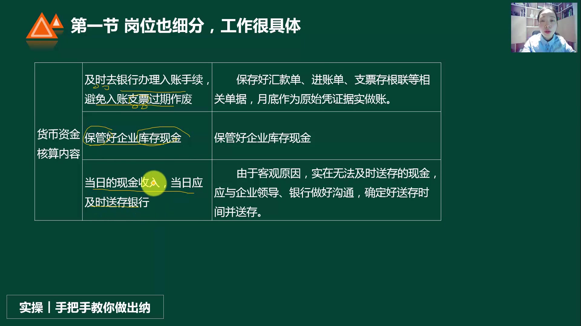 物业出纳工作流程新手出纳工作总结企业财务出纳工作总结哔哩哔哩bilibili