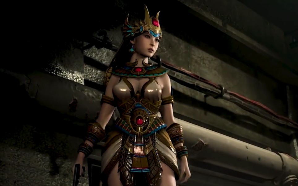 玛雅女神美杜莎艾达王 生化危机2重制版06