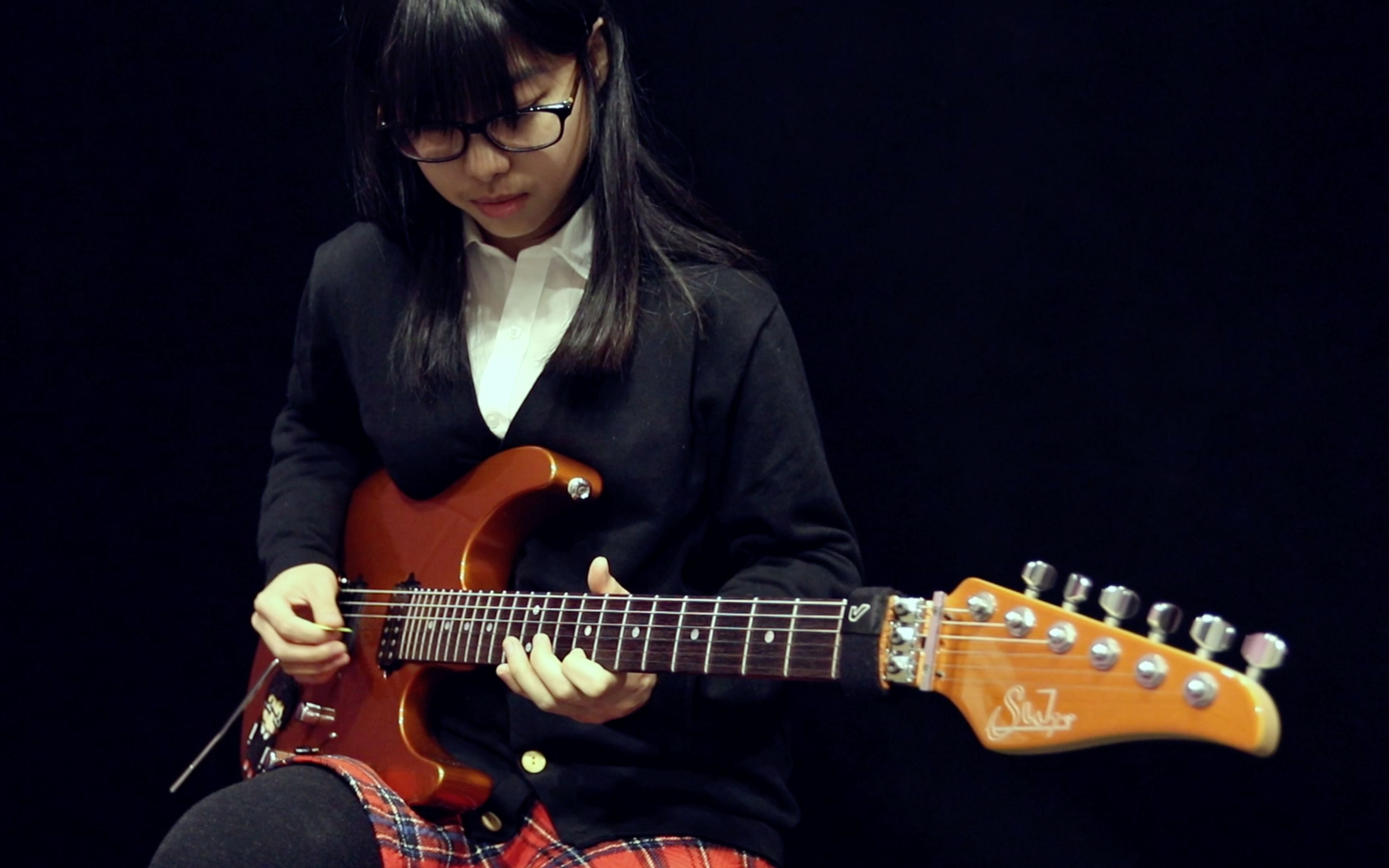 电吉他四月是你的谎言op若能绽放光芒