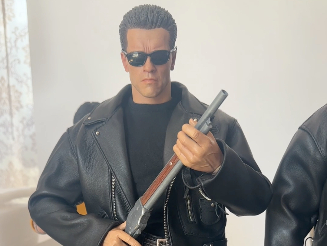 enterbay eb 1/4 终结者 t800 模型分享