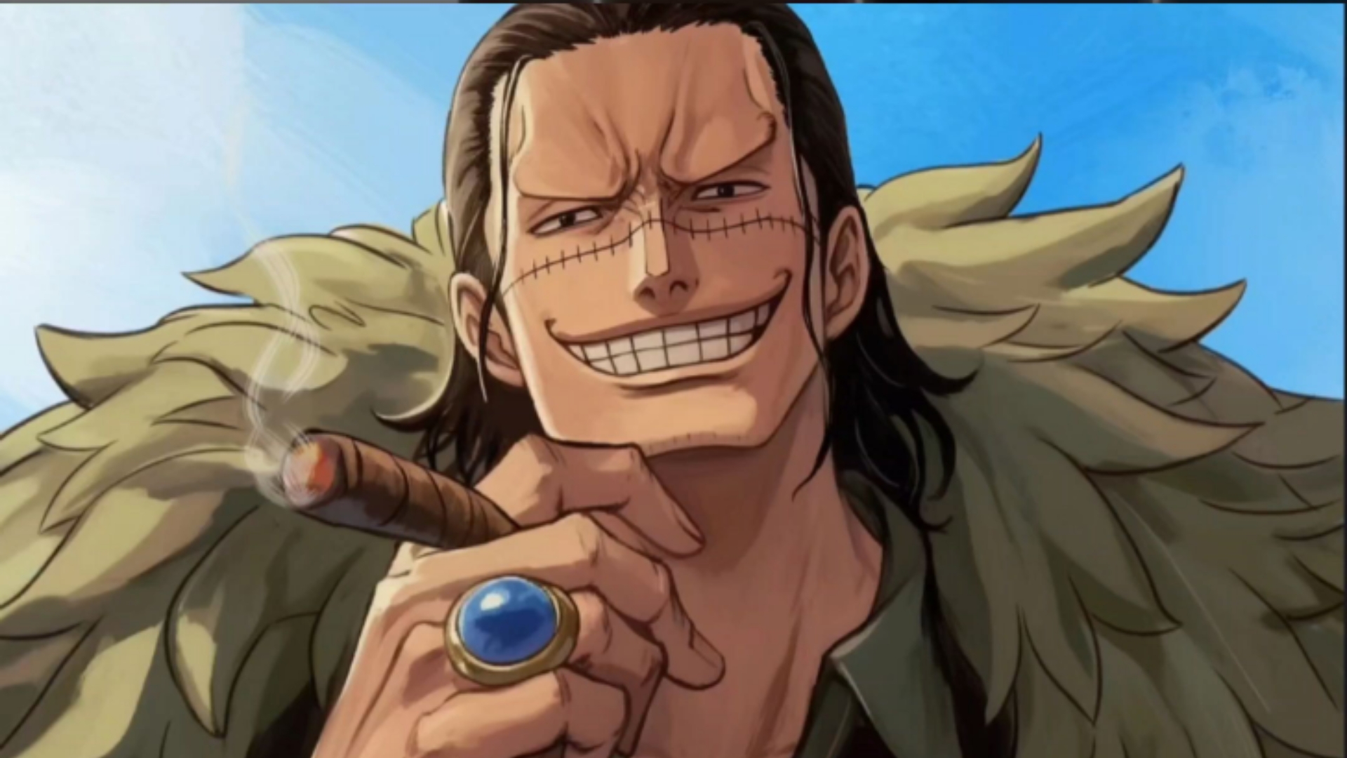 永劫无间手游 海贼王沙鳄鱼 老沙 沙·克洛克达尔捏脸