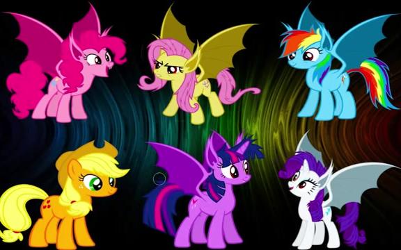 【mlpbats】当小马宝莉各个小马变为蝙蝠.