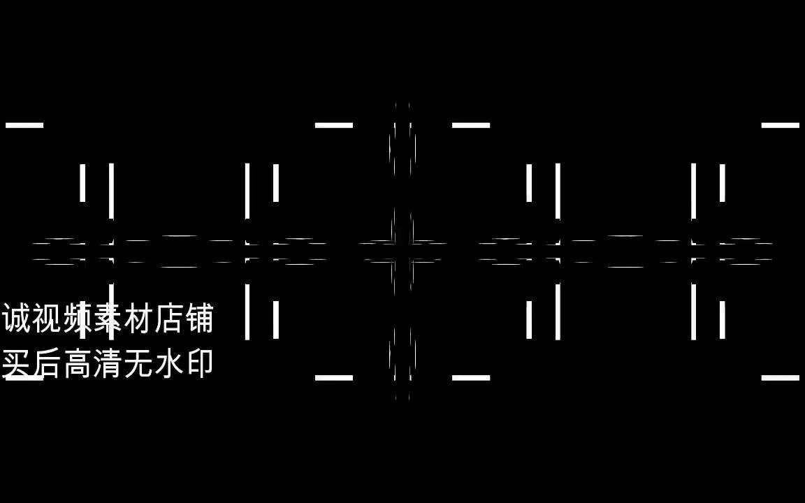 1841294 节奏感黑白线条 抽象动感开场舞蹈背景电音节奏感视频素材哔哩哔哩bilibili