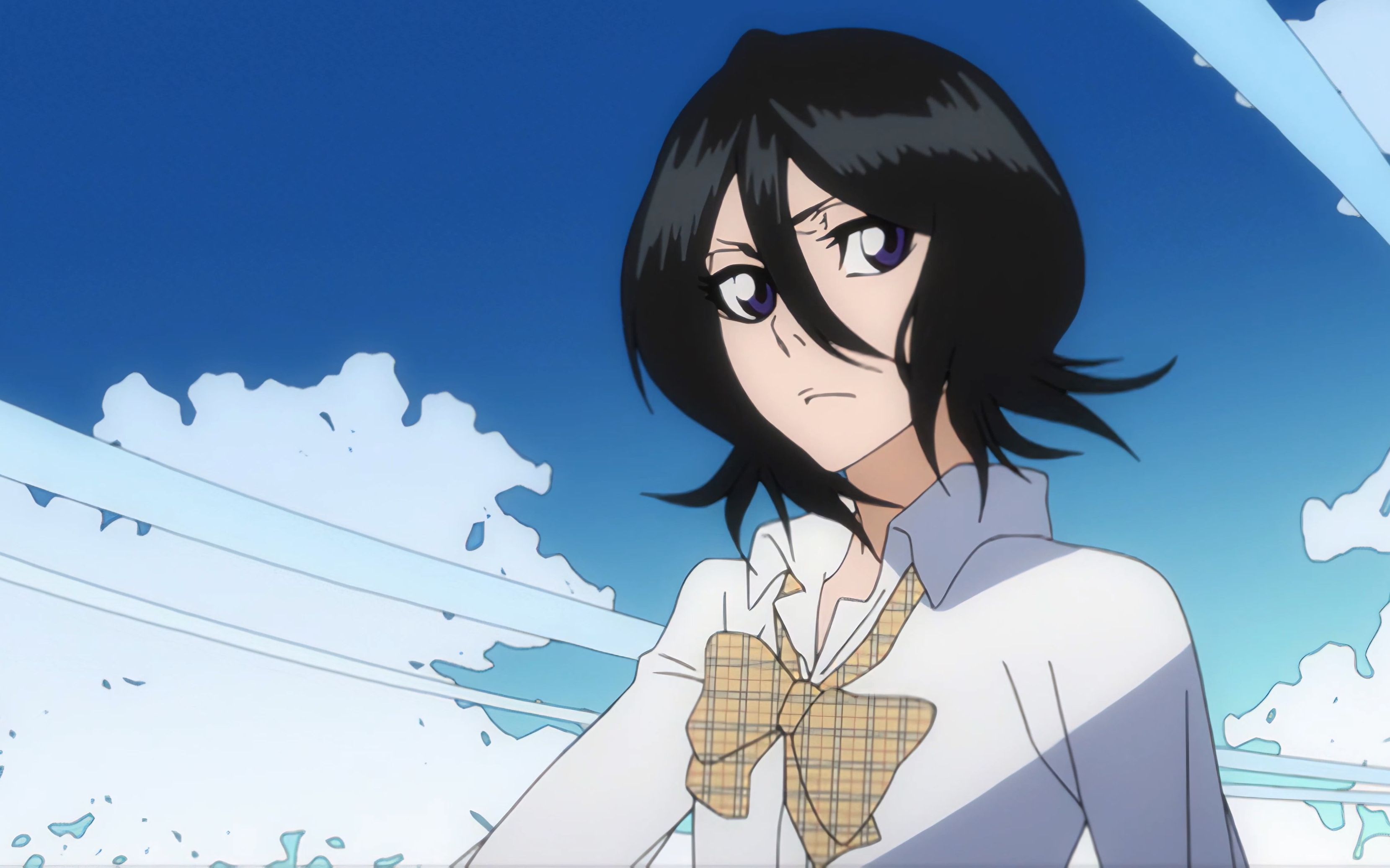 【超清4k】死神bleach 片头曲op10 少女s(露琪亚&井上织姬ver)_哔哩