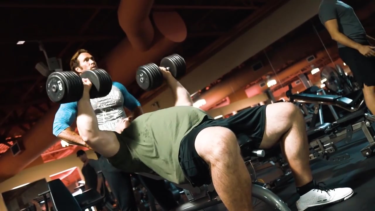 小谷健身大力王迈克奥赫恩mikeohear与布莱恩肖brianshaw的胸部训练日