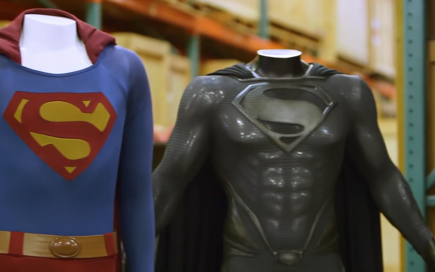 【中英】【幕后】亨利卡维尔和克里斯托弗里夫的黑色超人制服 henry