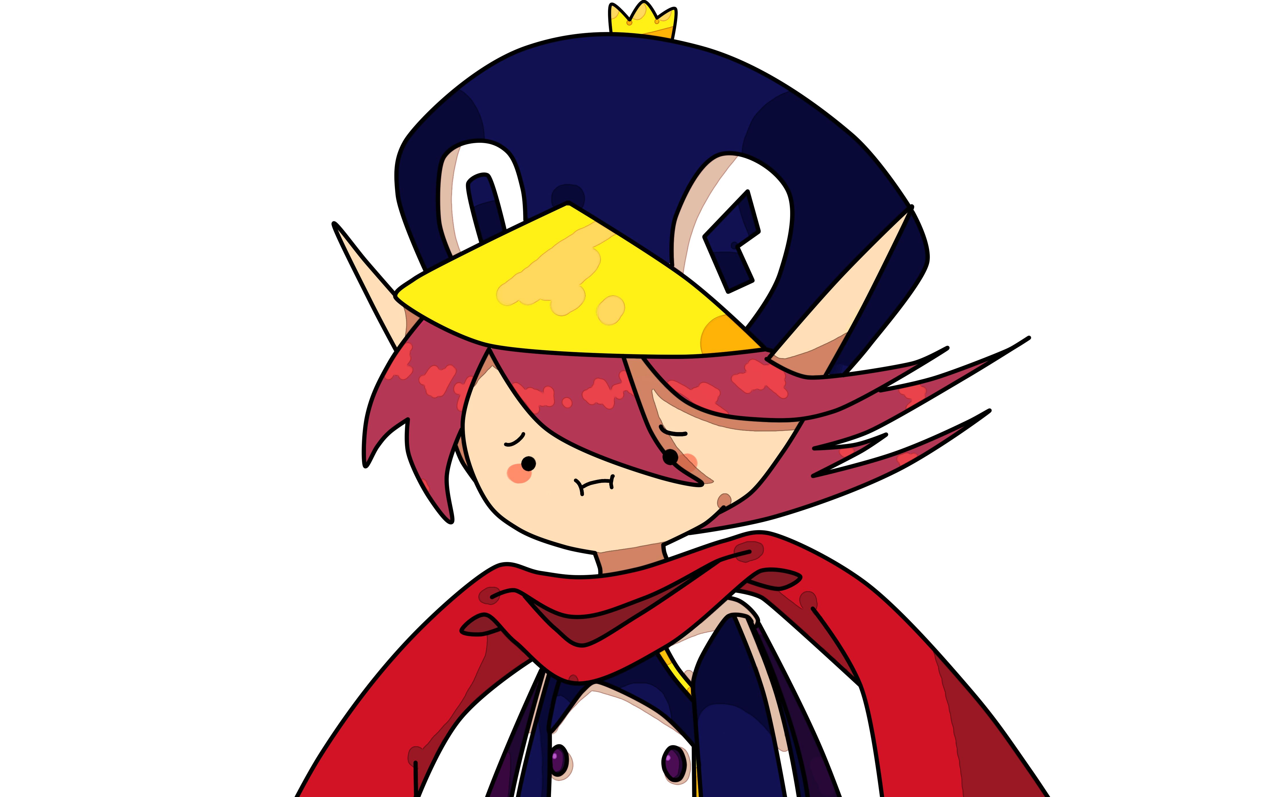 活动作品洛克王国手书苍流的说好的炸鱼呢