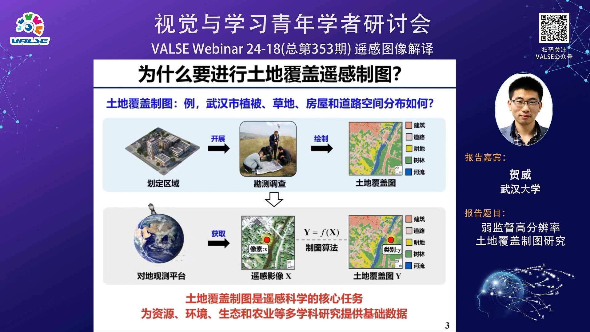 20240703【遥感图像解译】贺威:弱监督高分辨率土地覆盖制图研究哔哩哔哩bilibili