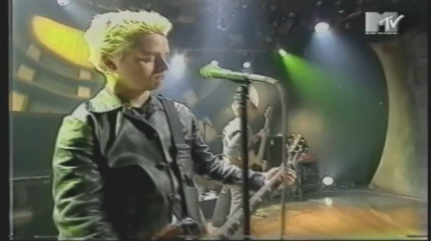 [图]【GREEN DAY绿日】Brain Stew/Jaded [Live MTV's Hanging Out 1996]