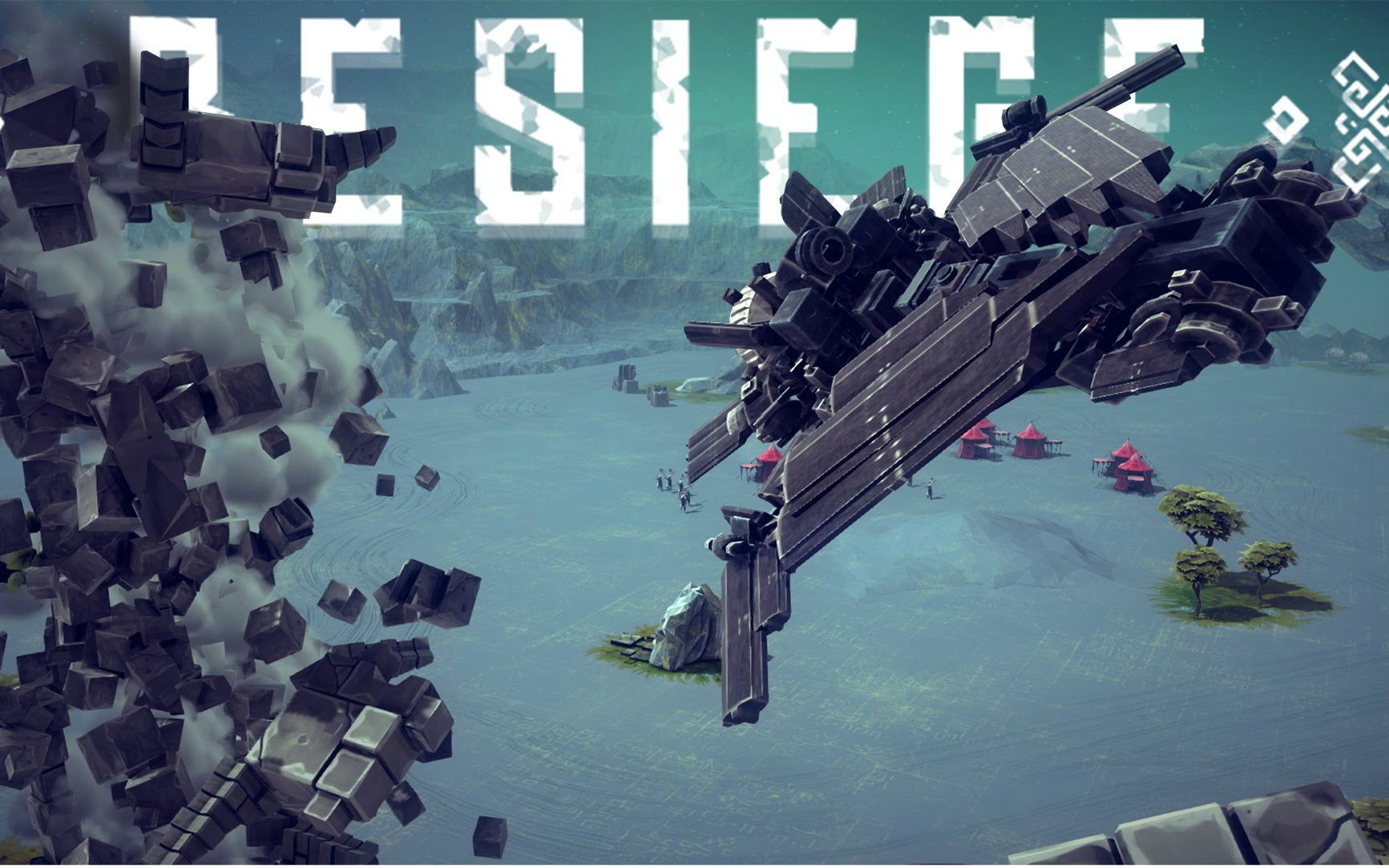 besiege(围攻) best creations - destruction derby, tank castle