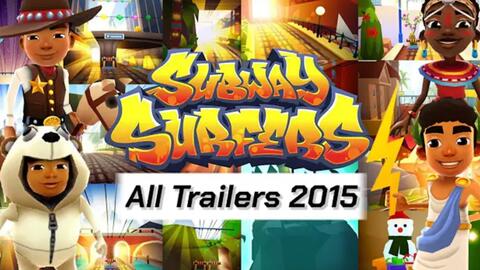 Subway Surfers All Trailers Super Runners 2022_哔哩哔哩bilibili