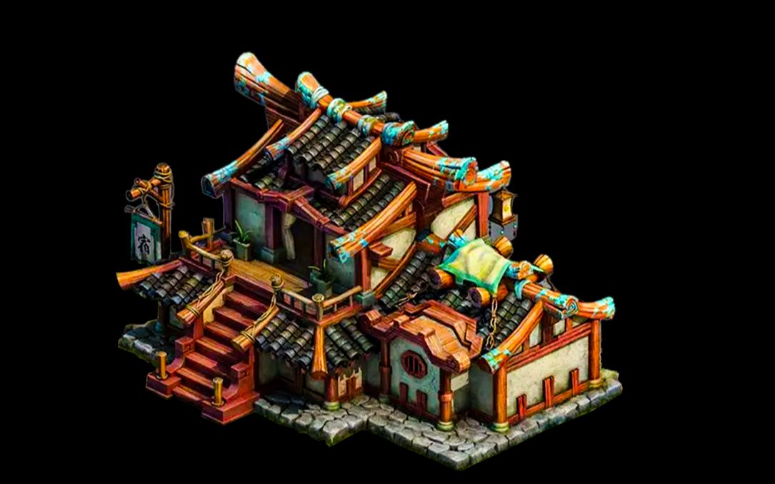 3dmax建模:从底面开始教你如何制作场景模型,零基础3d场景建模教学