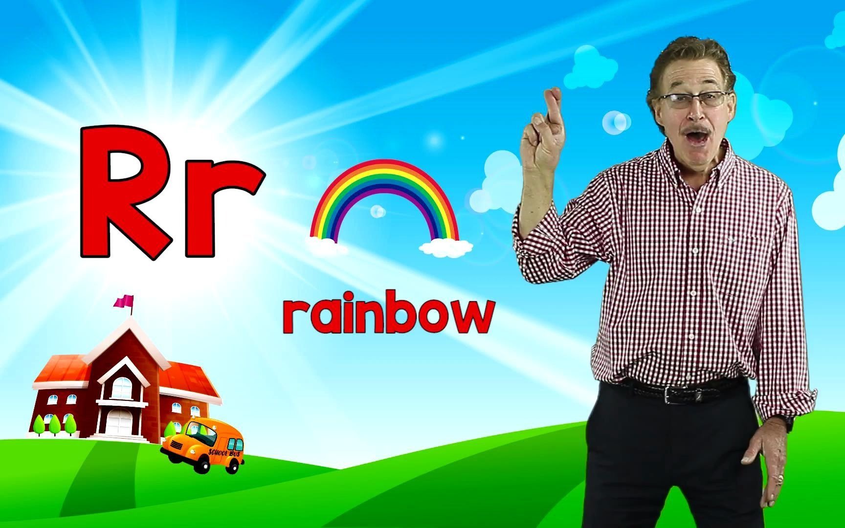 [图]英文儿歌: Sing and Learn the Letters of the Alphabet (Letter R) by Jack Hartmann