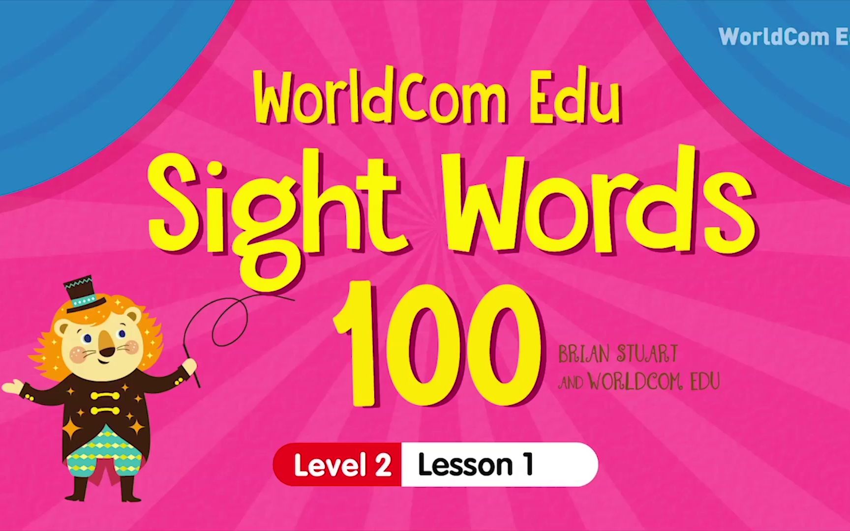 跟brian老师学习sight words 100 level 2