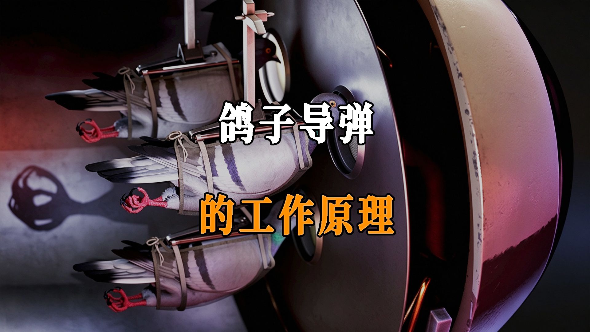 三只鸽子，怎么控制一枚炸弹飞向目标？