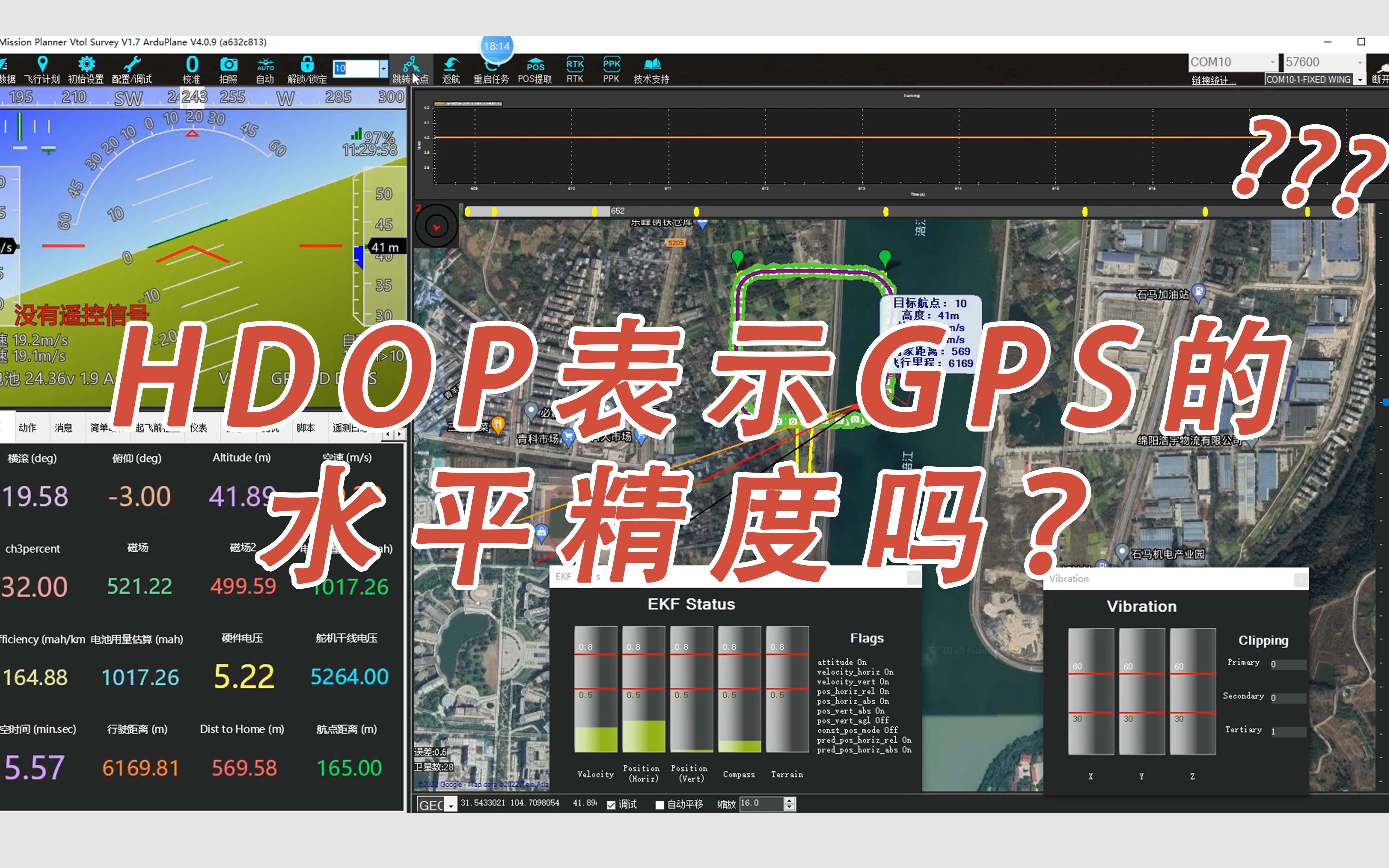 地面软件上的HDOP表示GPS的水平精度吗?哔哩哔哩bilibili