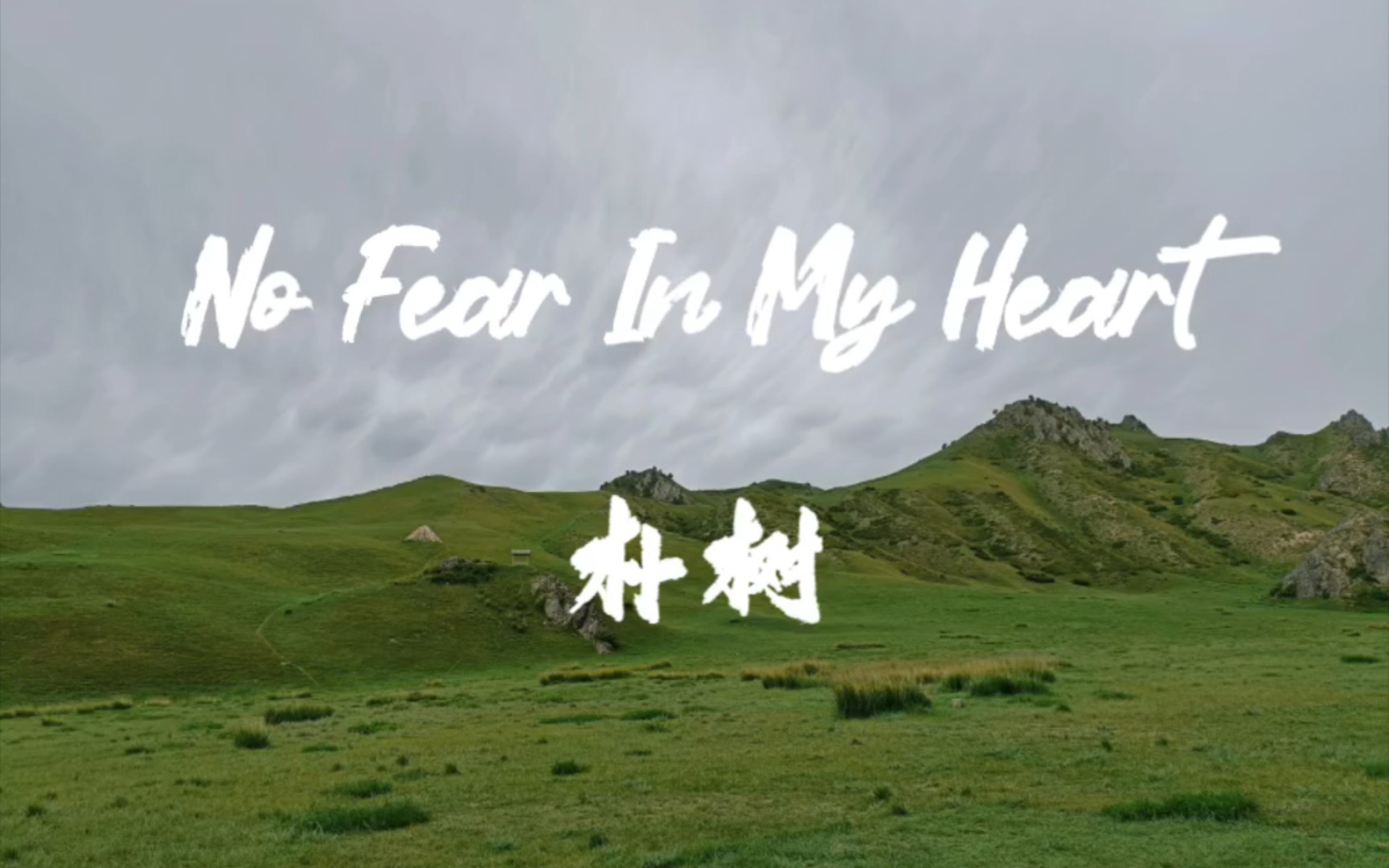 [图]＜手写歌词>＜自制MV>朴树 no fear in my heart