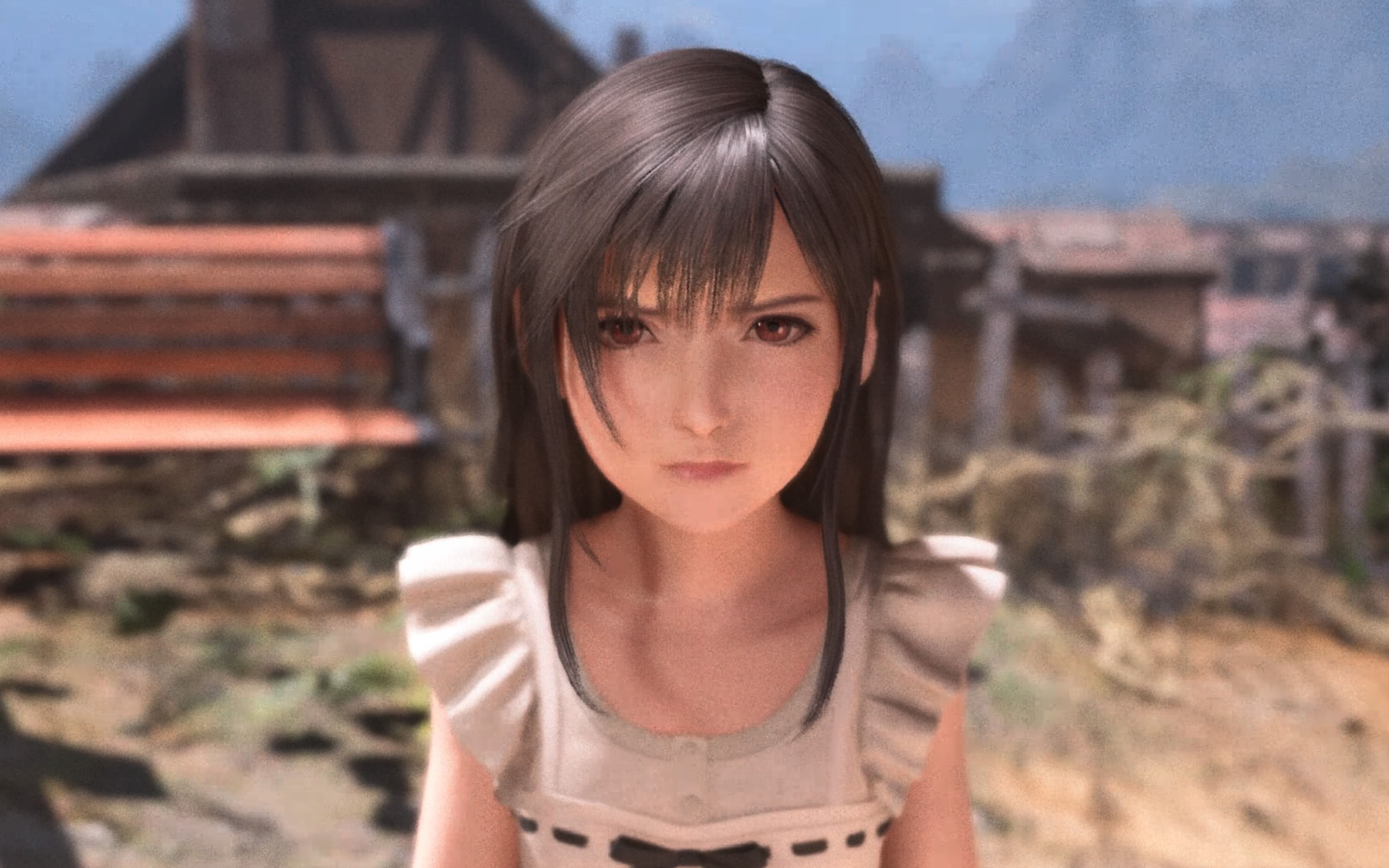 最终幻想7 蒂法引体向上 肌肉女王奖杯 简易攻略_哔哩哔哩_bilibili