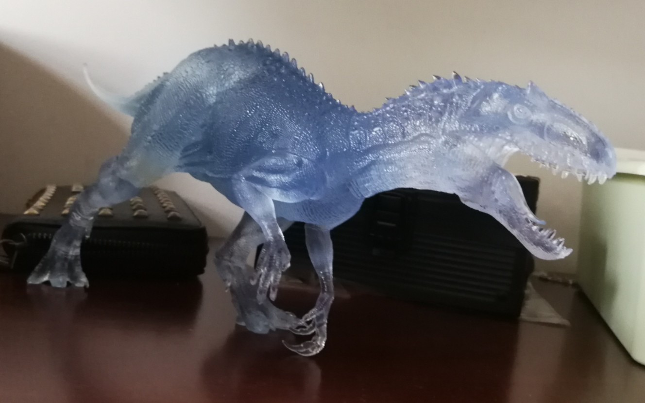 本心楠改透明暴虐霸王龙狂暴龙开箱