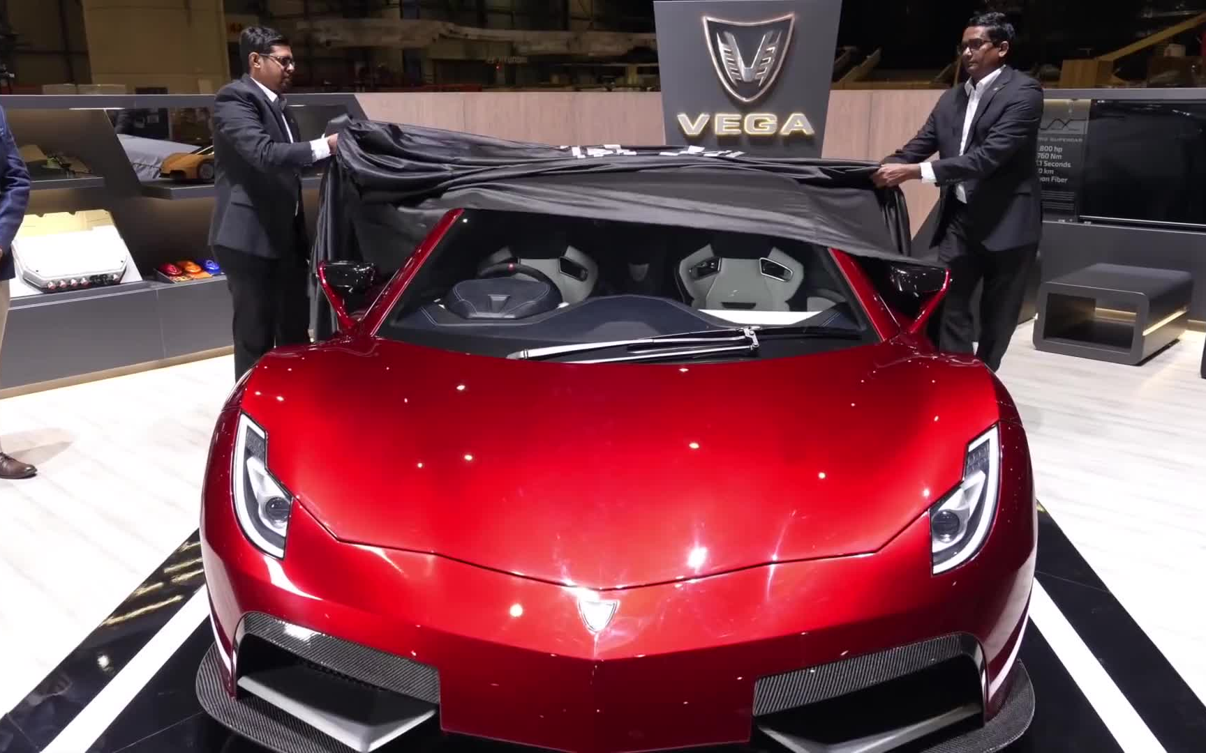vega evx unveiled at the geneva international motor show 2020