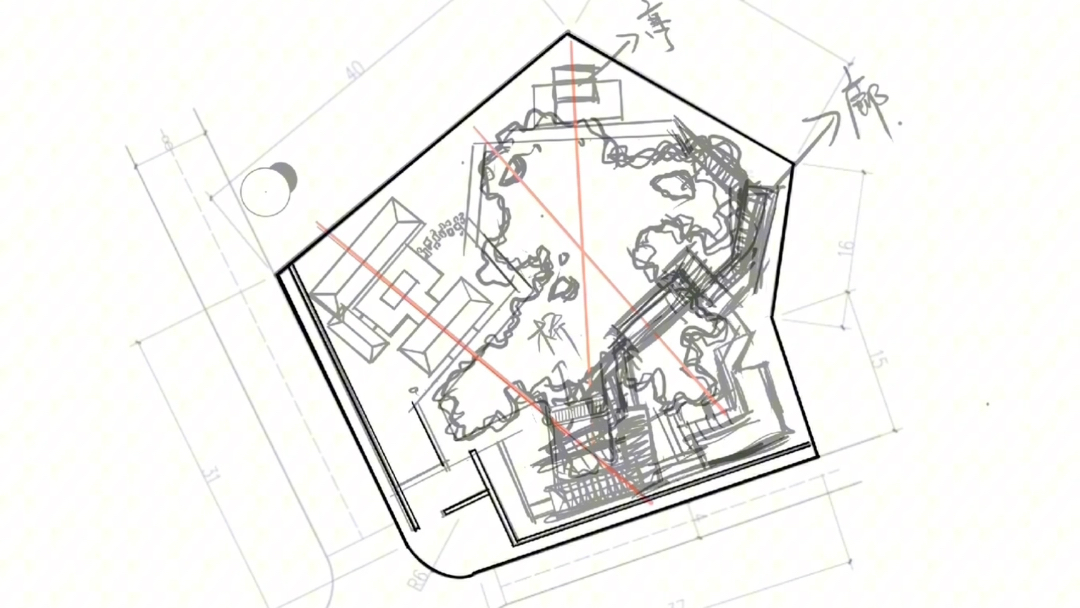 [图]西建大古典园林景观方案设计