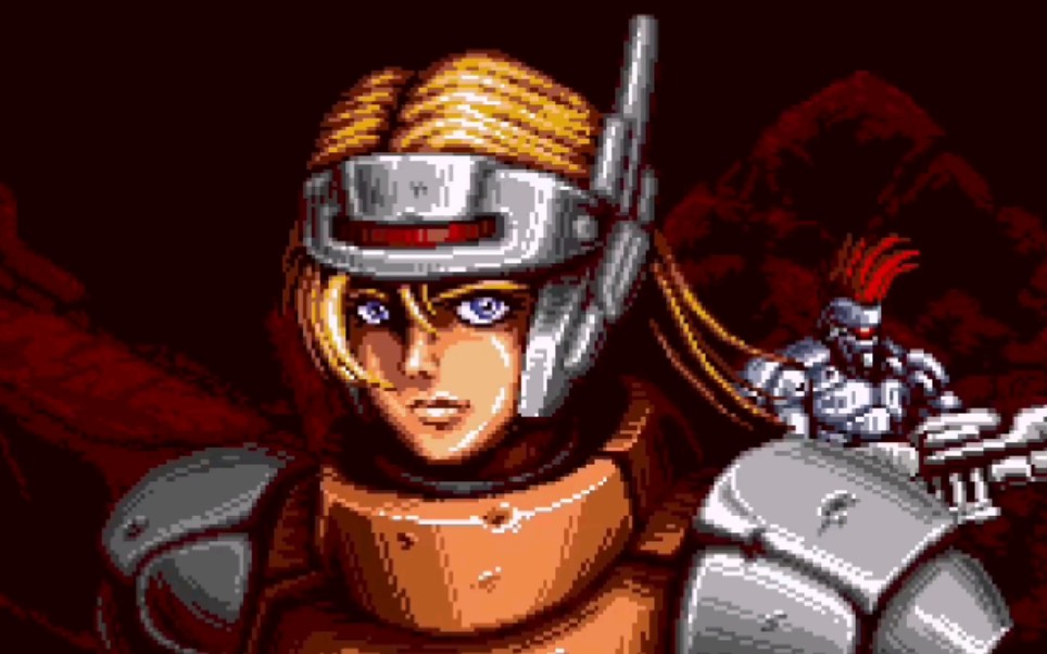 [图]NS 《炽热合金（Blazing Chrome）》 15分钟实机演示