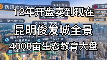 昆明俊发城千亩大盘,今年价格全线上调,你考虑买房吗?哔哩哔哩bilibili