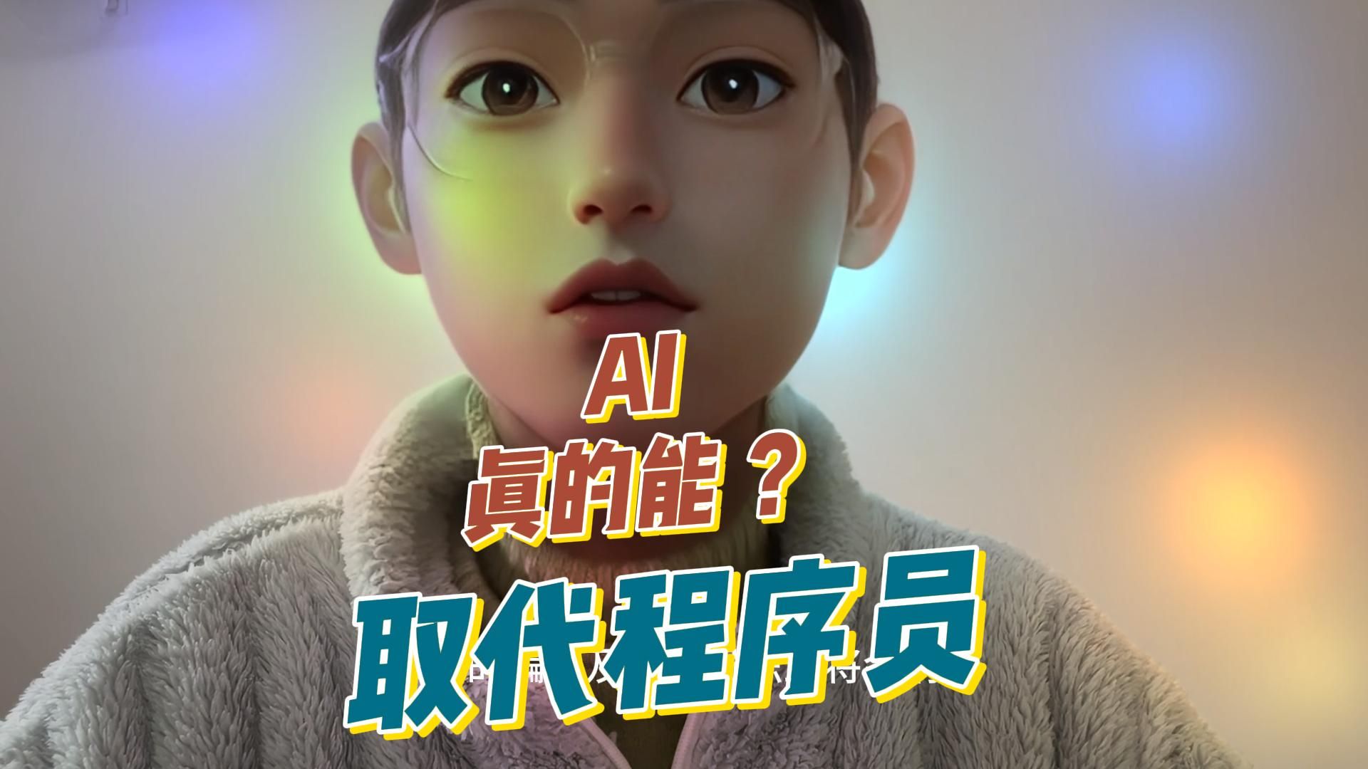 [图]【通往 AI 之路】AI 真的能取代程序员 ？【悟空非空也】