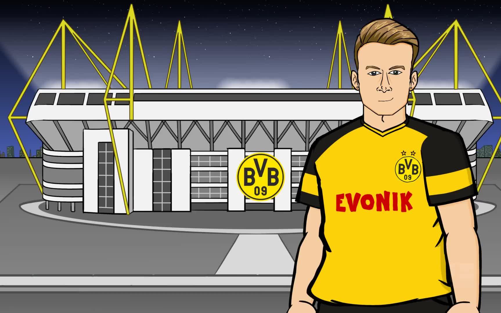 【多特蒙德】【罗伊斯】the story of marco reus 