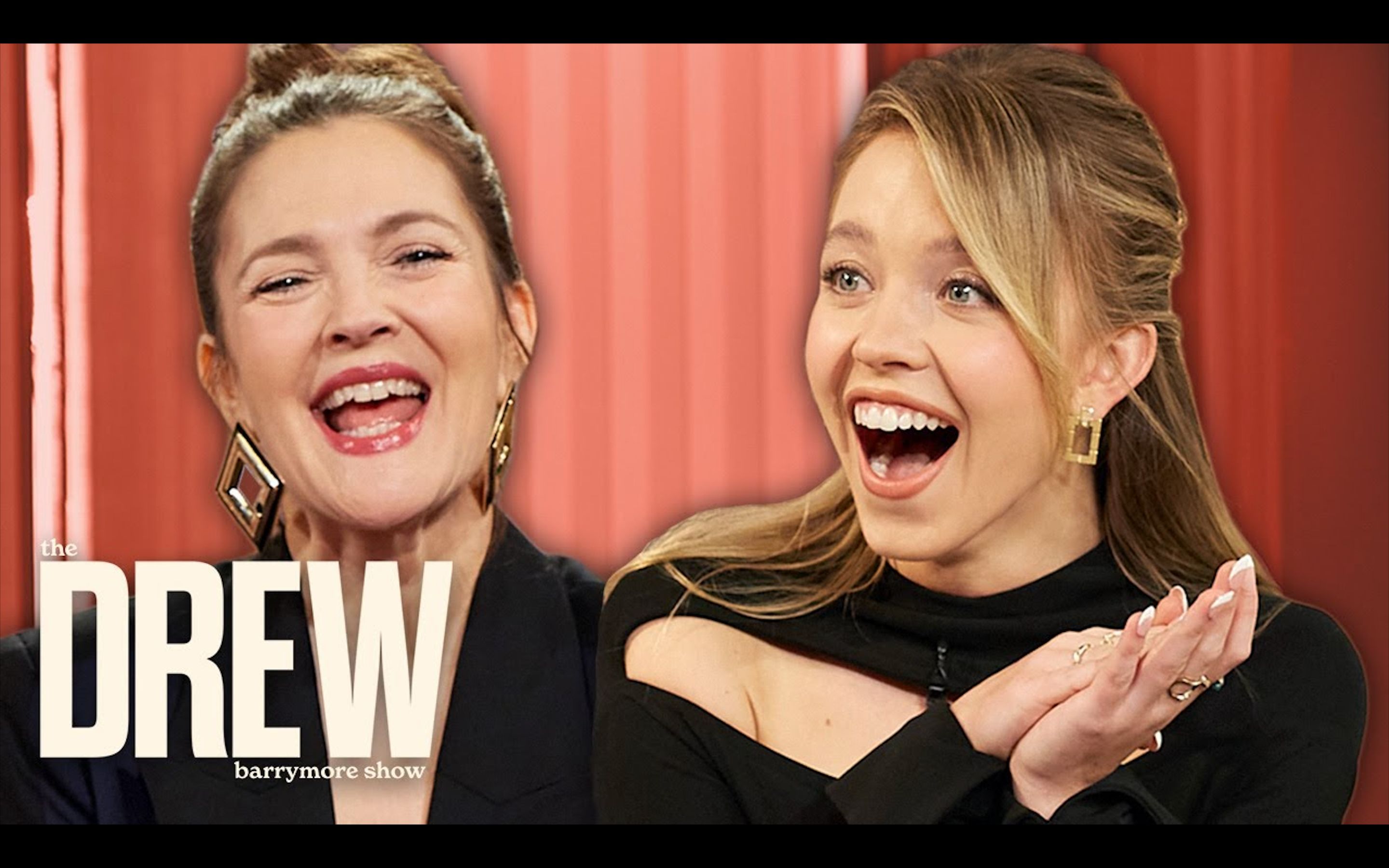 [图]【Sydney Sweeney/Drew Barrymore】悉尼妹的随机观众提问Q&A｜The Drew Barrymore Show