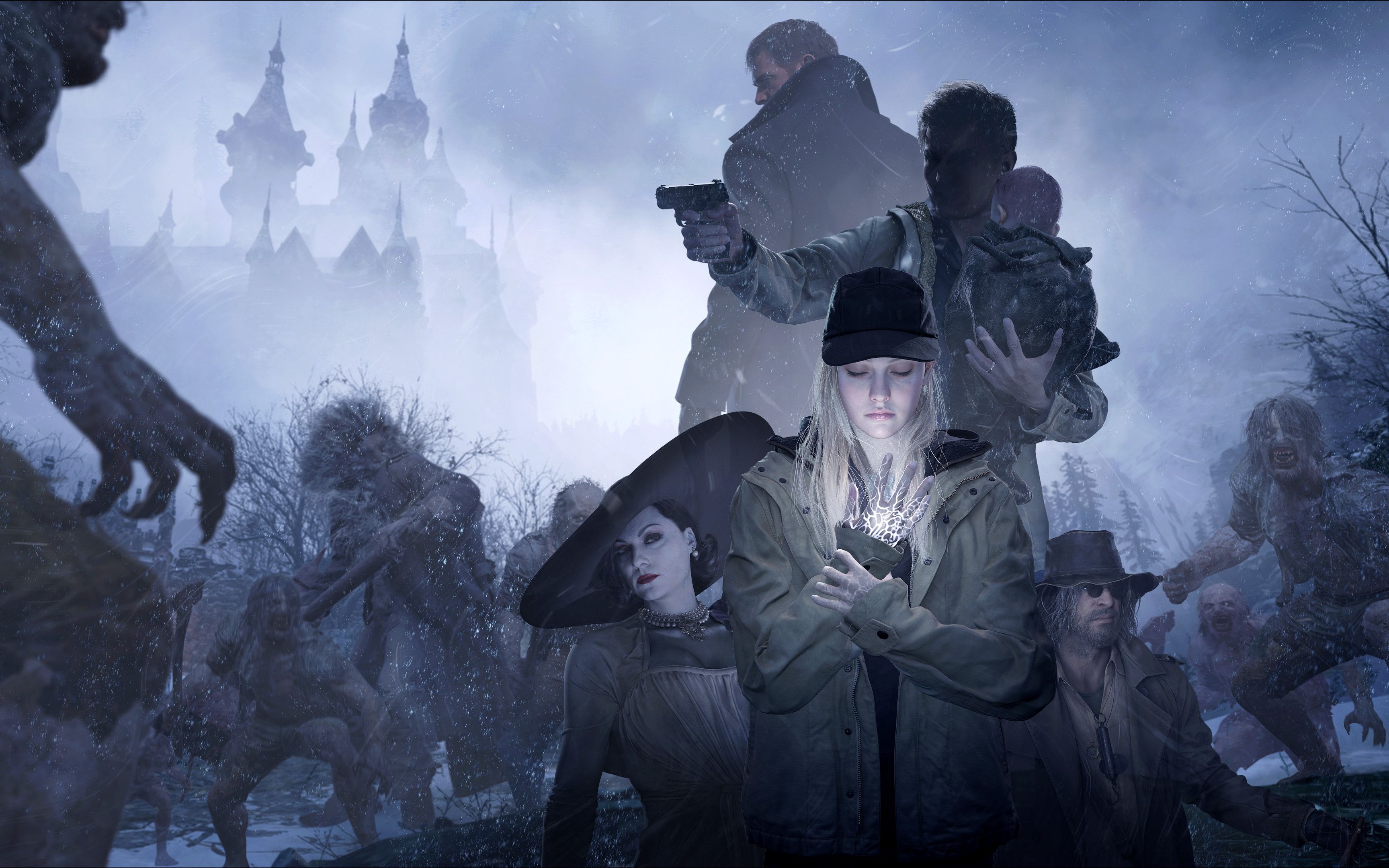 侍阁大人の恐怖动作游戏【生化危机8dlc:萝丝魅影(硬核难度)】整活